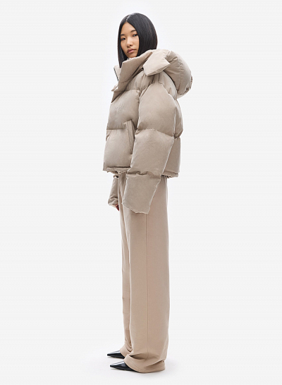 Пуховик FABLE UNIFORM CROP (Beige Sand)