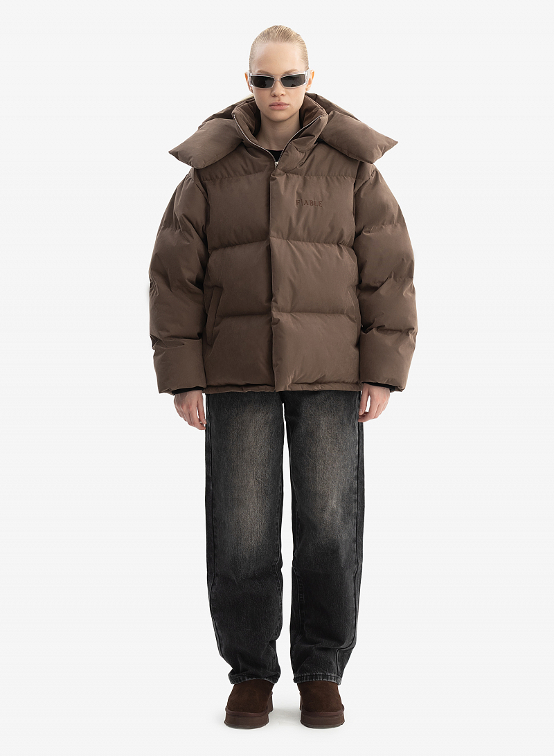 Пуховик FABLE TRACK FW2425 (Brown)