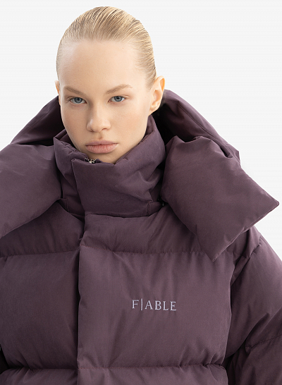 Пуховик FABLE UNIFORM (Grape)