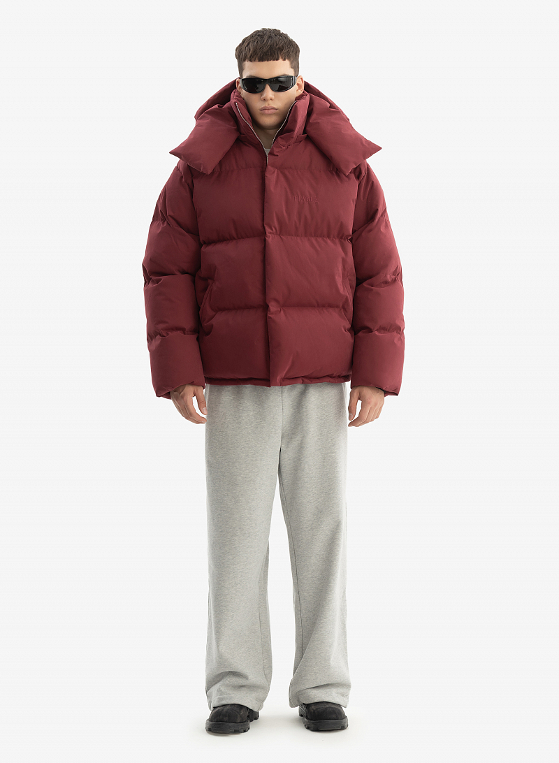 Пуховик FABLE UNIFORM (Burgundy)