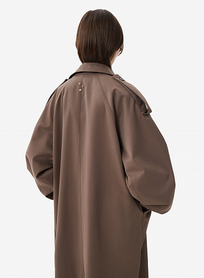 Тренч FABLE DOUBLE BREASTED (Beige)