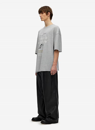Футболка FABLE LIFE CALL (Grey)