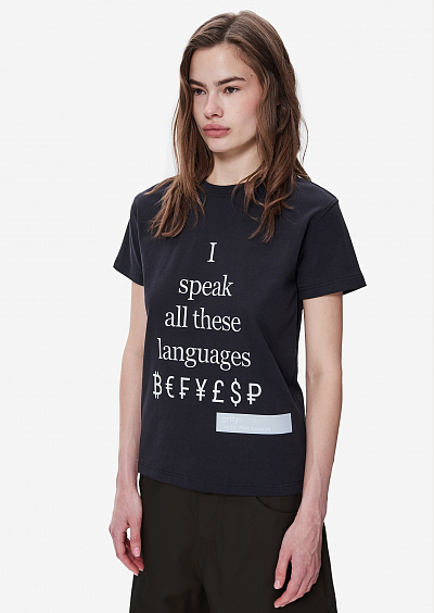 Футболка FABLE I SPEAK (Black)