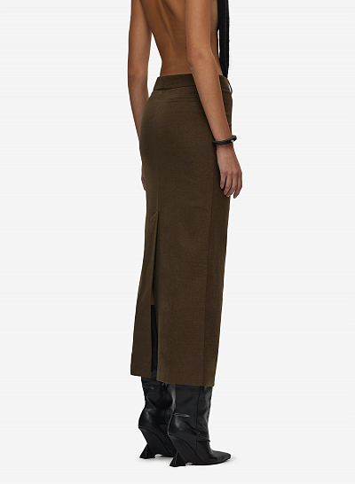 Юбка FABLE FW2425 (Brown)