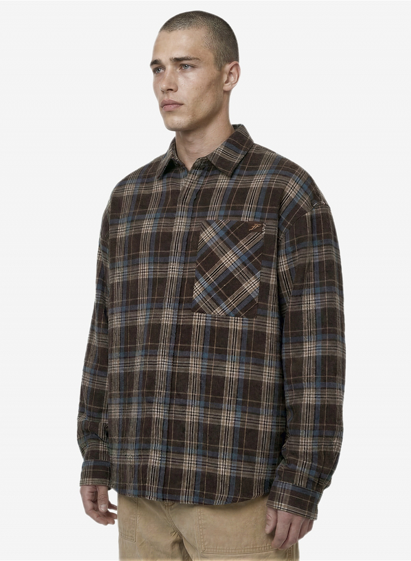 Рубашка FABLE INSULATED (Brown)