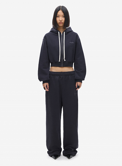 Худи zip crop FABLE UNIFORM (Heavy Blue)
