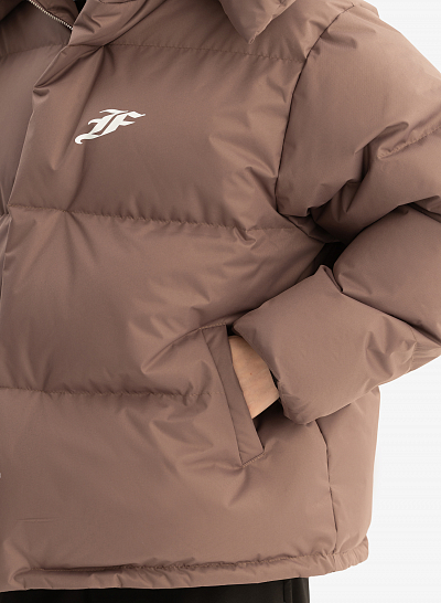 Пуховик FABLE BASIC (Brown)