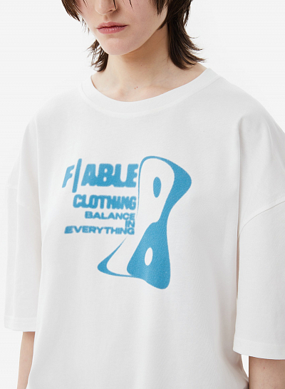 Футболка FABLE BALANCE (White)