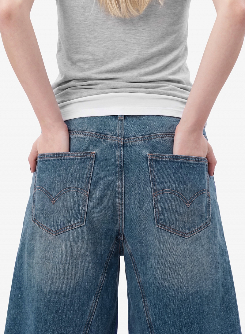 Шорты FABLE BLUE VINTAGE DENIM