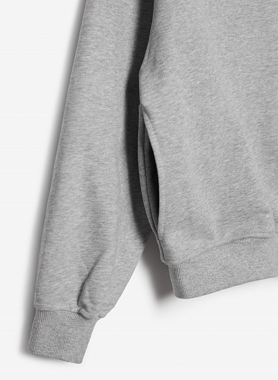 Худи zip FABLE UNIFORM NEW (Grey Melange)