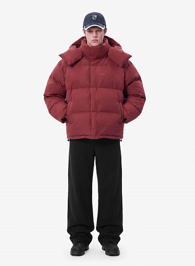 Пуховик FABLE UNIFORM (Burgundy)