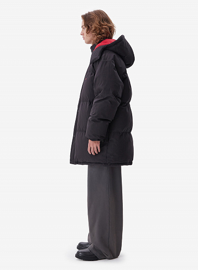 Пуховик FABLE LONG (Black)