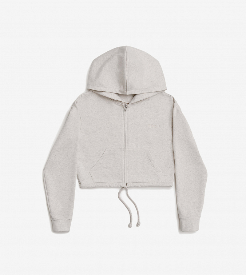 Худи zip crop FABLE ETERNAL (Grey)