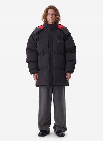Пуховик FABLE LONG (Black)
