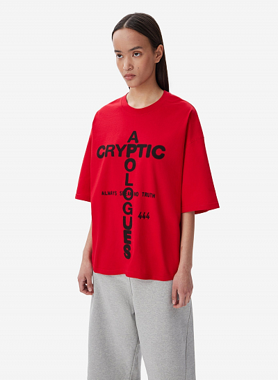 Футболка FABLE CRYPTIC APOLOGUES (Red)