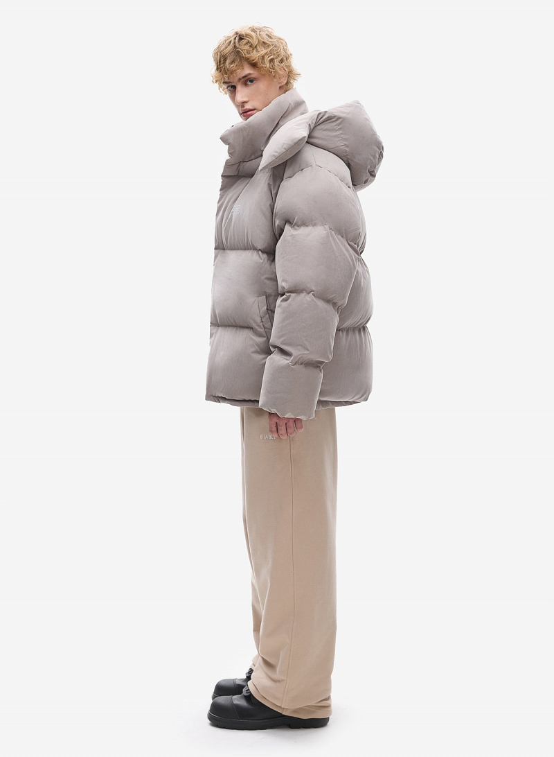 Пуховик FABLE TRACK FW2425 (Beige)
