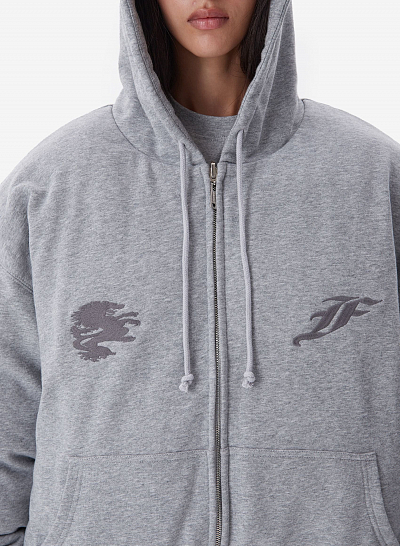 Бомбер FABLE REVERSIBLE (Grey)