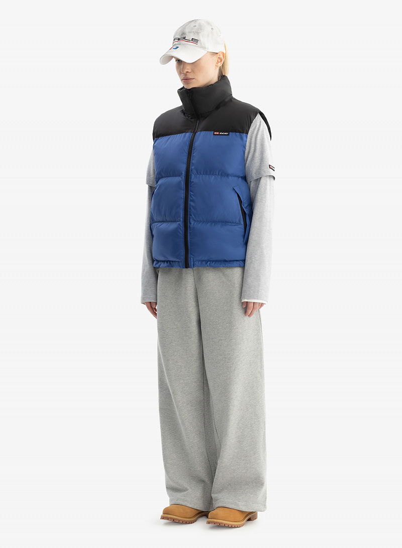 Жилет FABLE COLOUR BLOCK (Dark Blue)