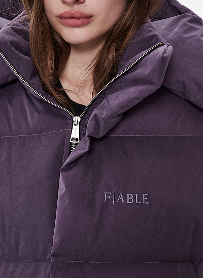 Пуховик FABLE UNIFORM (Grape)