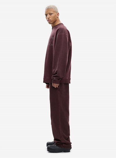 Свитшот FABLE FW2425 (Washed Burgundy)