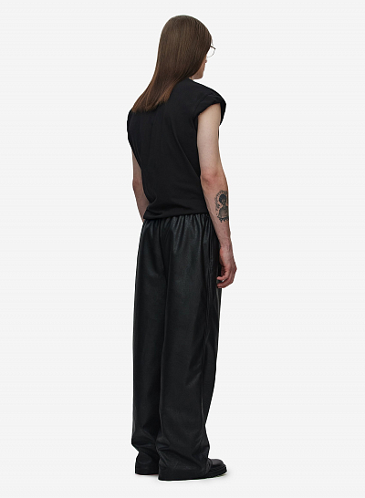 Брюки кожаные FABLE FW2425 (Black)