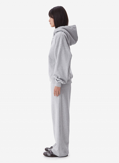 Худи zip FABLE UNIFORM (Grey Melange)