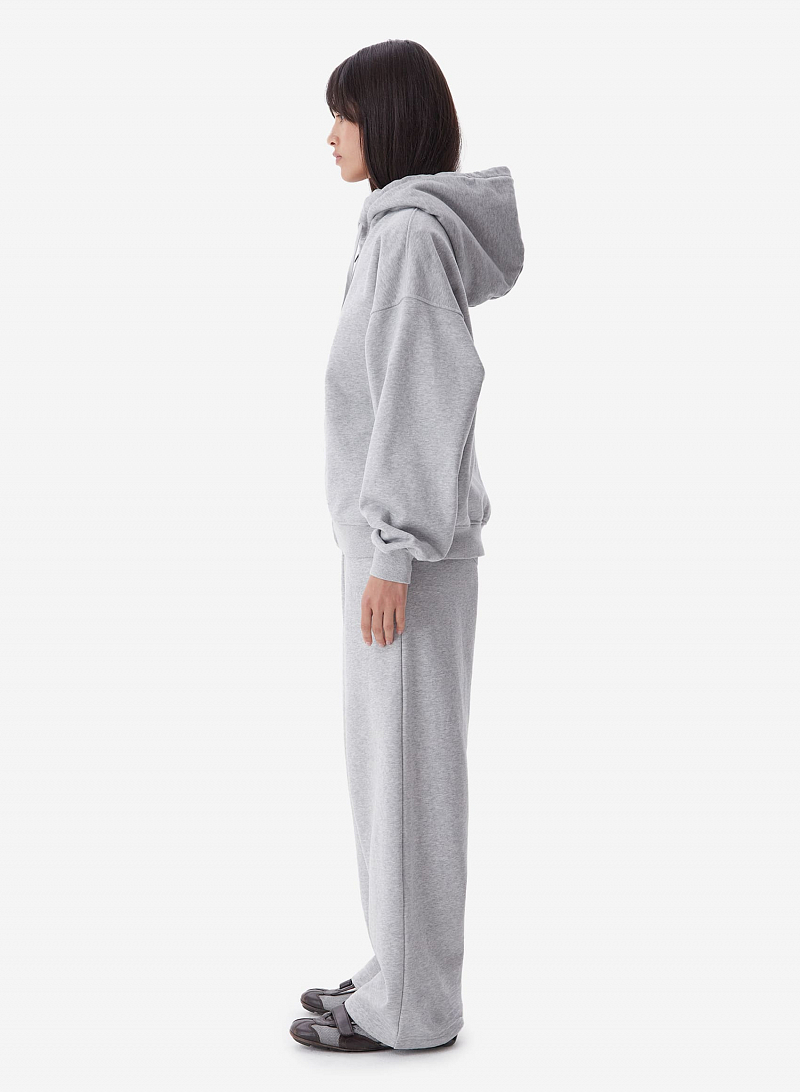 Худи zip FABLE UNIFORM (Grey Melange)