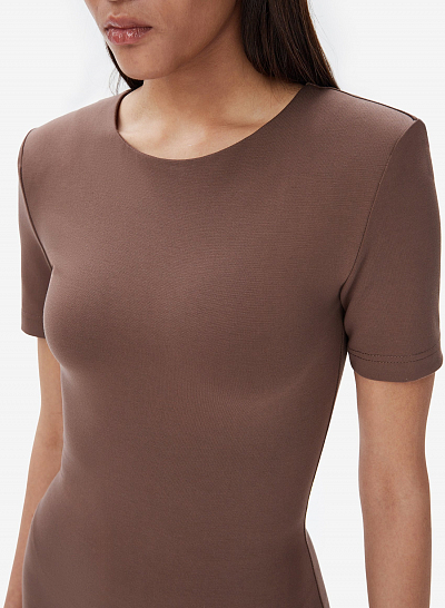 Платье FABLE NOBLE MAXI (Brown)