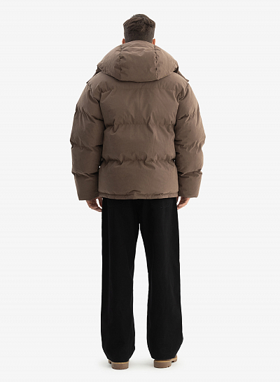 Пуховик FABLE TRACK FW2425 (Brown)
