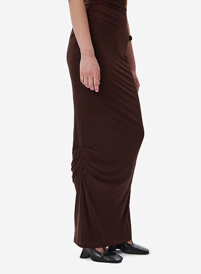Платье FABLE SLEEVELESS MAXI (Brown)