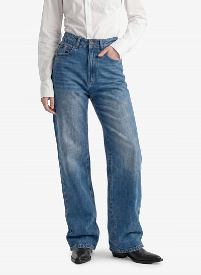 Джинсы FABLE STONEWASH BLUE VINTAGE