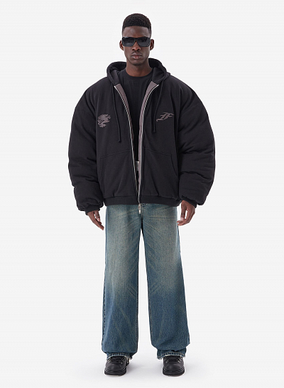 Бомбер FABLE REVERSIBLE (Black)