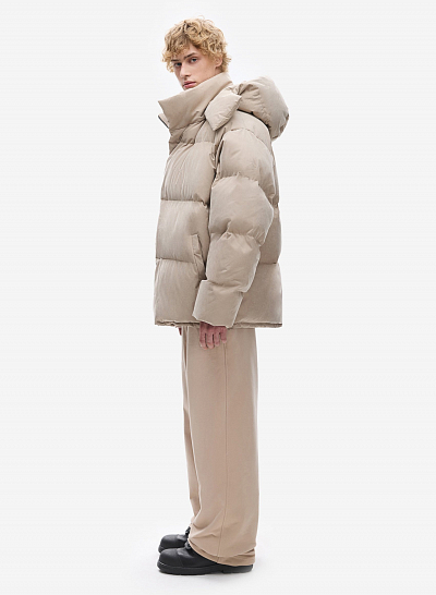 Пуховик FABLE TRACK FW2425 (Beige Sand)