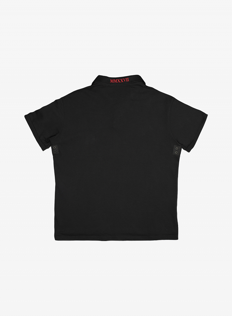 Футболка-поло FBL x OAO (Black)