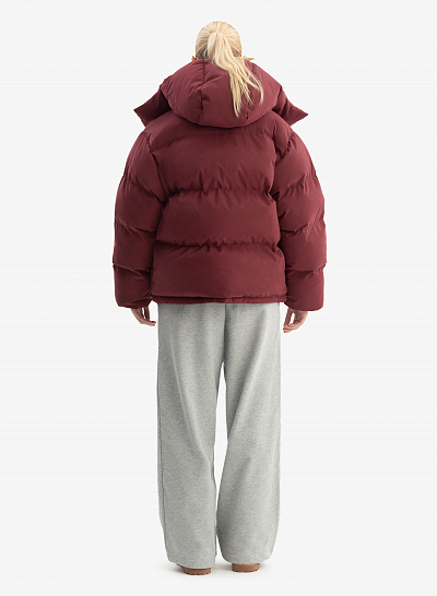 Пуховик FABLE UNIFORM (Burgundy)