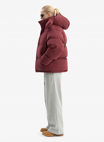 Пуховик FABLE UNIFORM (Burgundy)