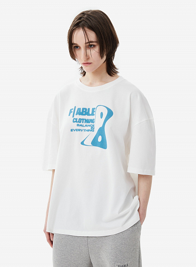 Футболка FABLE BALANCE (White)