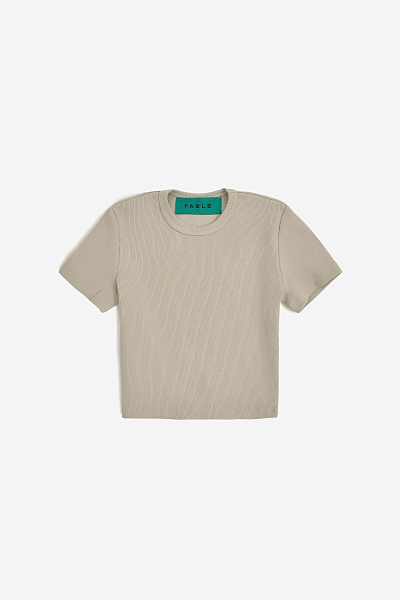 Кроп-топ FABLE UNIFORM (Beige Calf)