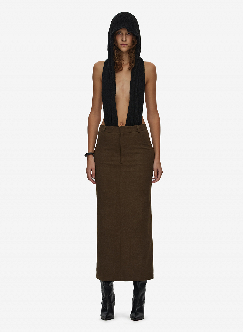 Юбка FABLE FW2425 (Brown)