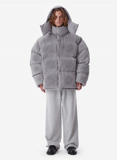 Пуховик FABLE DESTRESSED (Grey)