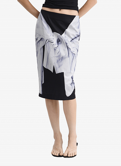Юбка FABLE SATIN (Black)