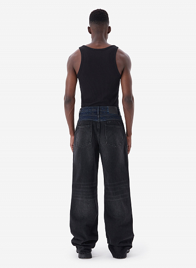 Джинсы FABLE BICOLOR (Black)