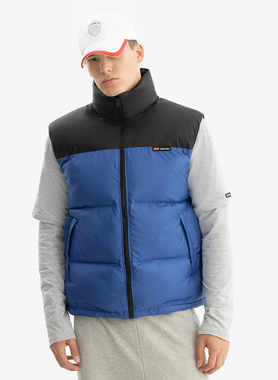 Жилет FABLE COLOUR BLOCK (Dark Blue)