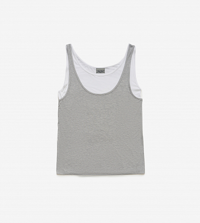 Майка FABLE DUAL (Grey Melange)