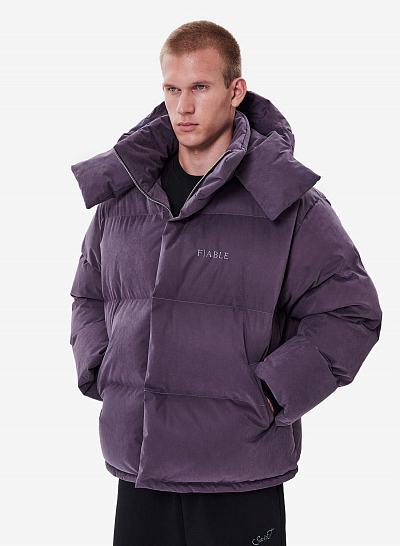 Пуховик FABLE UNIFORM (Grape)