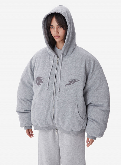 Бомбер FABLE REVERSIBLE (Grey)