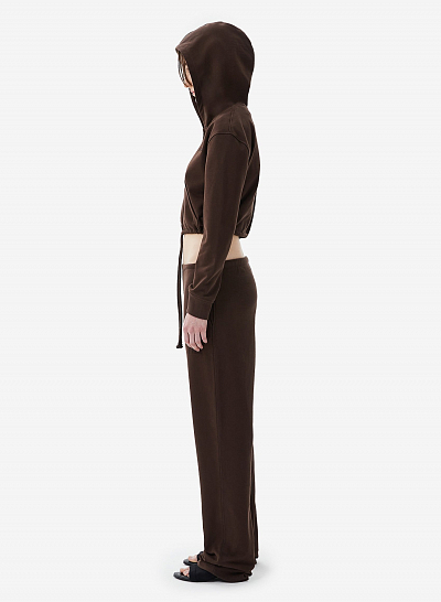 Худи zip crop FABLE ETERNAL (Brown)