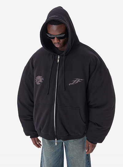 Бомбер FABLE REVERSIBLE (Black)