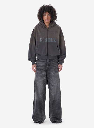 Худи zip FABLE IMMORTAL (Grey)