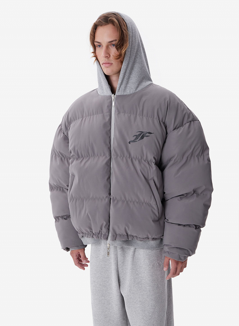 Бомбер FABLE REVERSIBLE (Grey)